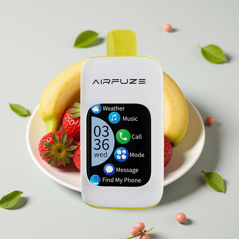 AirFuze Smart Pro 40000 Puffs Oplaadbaar 20ML Aardbei Banaan