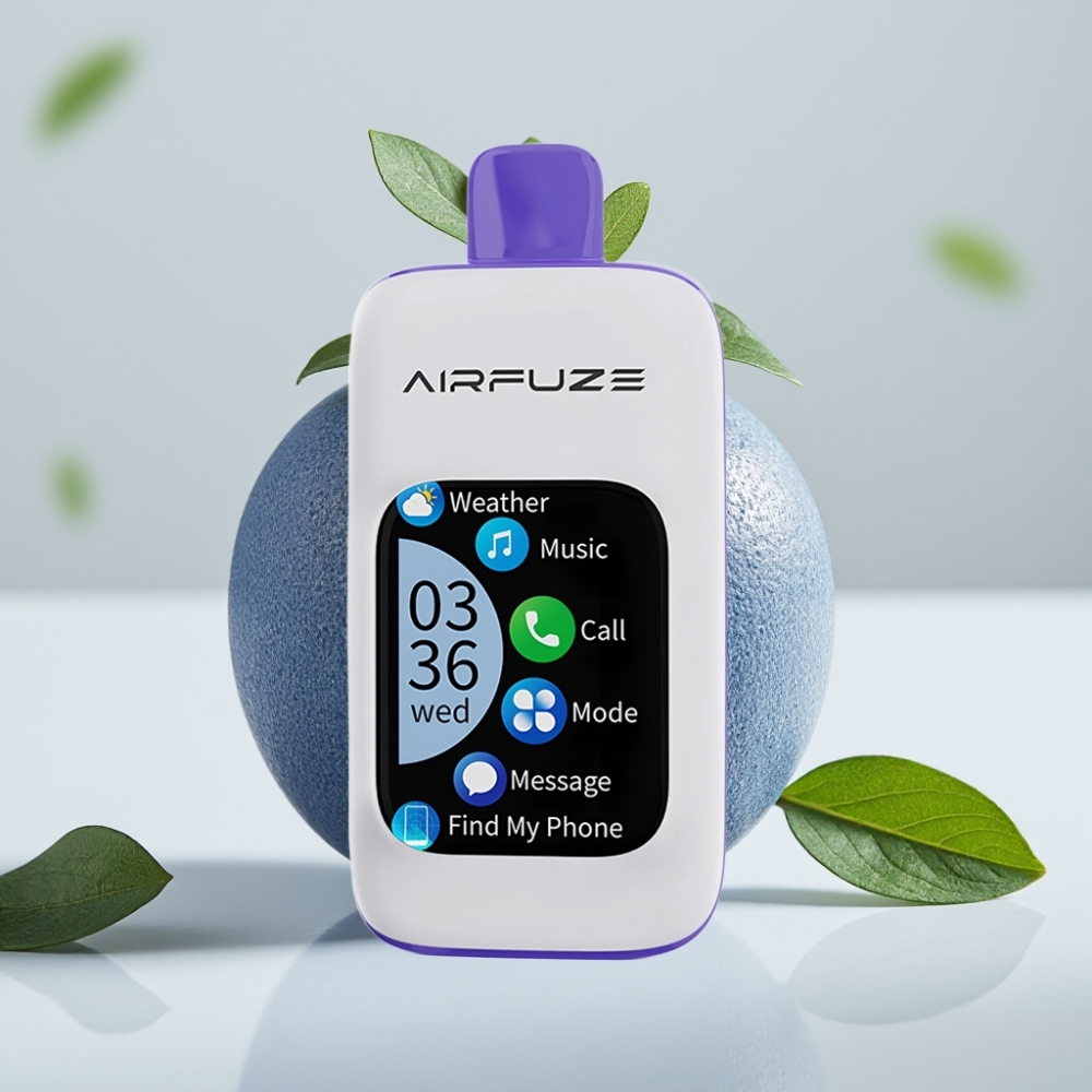 AirFuze Smart Pro 40000 Puffs Oplaadbare 20ML Blauwe Razz IJs