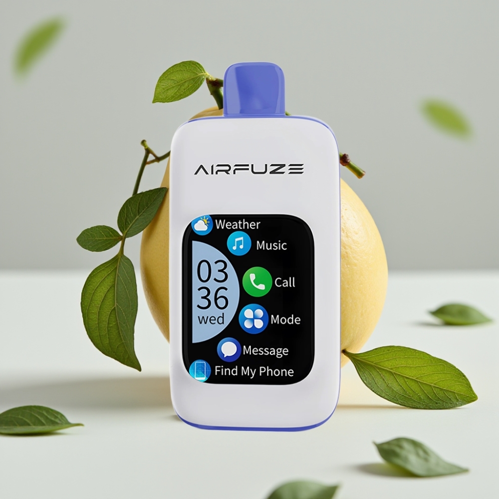 AirFuze Smart Pro 40000 Puffs Oplaadbare Vape Miami Munt met Smartphone Integratie & 3 Vaping Modes