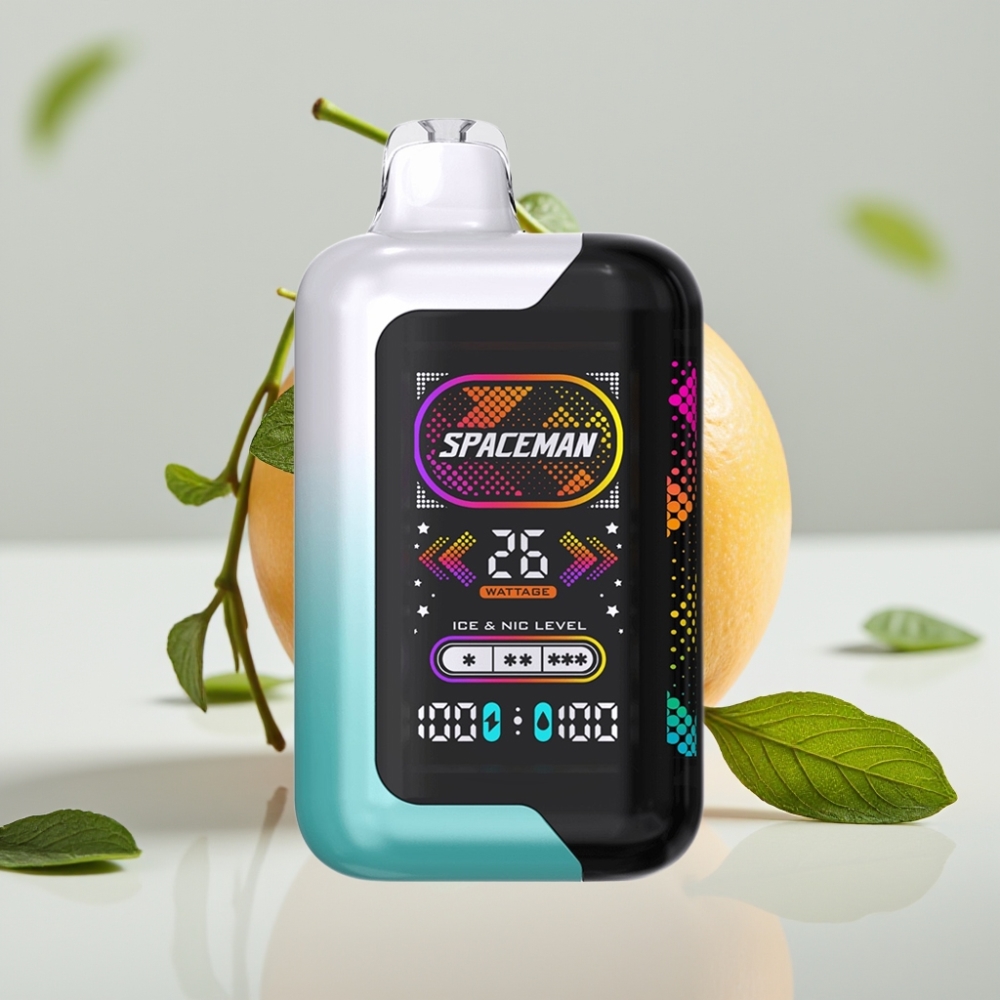 SMOK Spaceman SP40000 Disposable Vape Frisse Munt 0% Nicotine 40000 Puffs 20ml 1000mAh