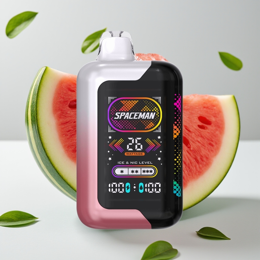 SMOK Spaceman SP40000 Zero Nicotine Disposable 40000 Puffs Watermeloen IJs 20ml 1000mAh